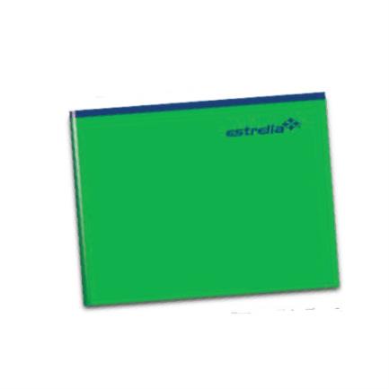 Cuaderno estrella engrapado italiana raya 100 hjs