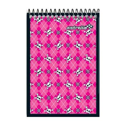 Libreta estrella apuntes espiral 100-e raya 40 hjs