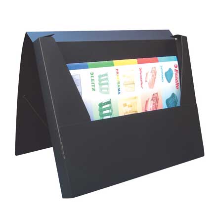 Caja portadocumentos oxford carta negro