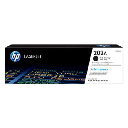 Toner hp 202x negro