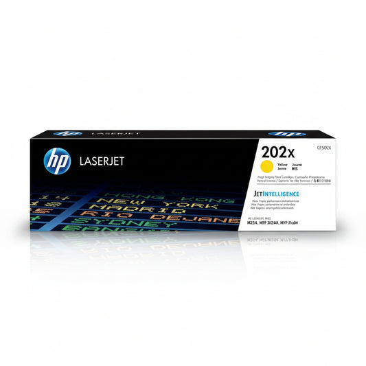 Toner hp 202x amarillo