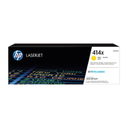 Toner HP 414X Amarillo Original LaserJet Alto Rendimiento