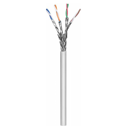 Bobina Cable Intellinet UTP Cat6a Sólida SFTP 305m Color Gris