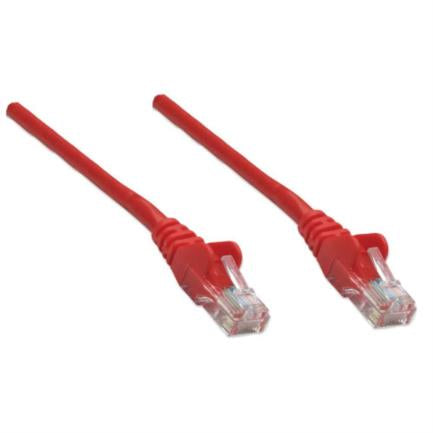 Cable Intellinet Red Cat6 UTP RJ45 M-M 1m Color Rojo