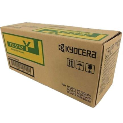 Tóner Kyocera TK-5142Y Compatible P6130cdn/M6030cdn/M6530cdn Color Amarillo