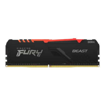 Memoria Ram Kingston Fury Beast RGB 16 GB 2666MHz DDR4 CL16 DIMM