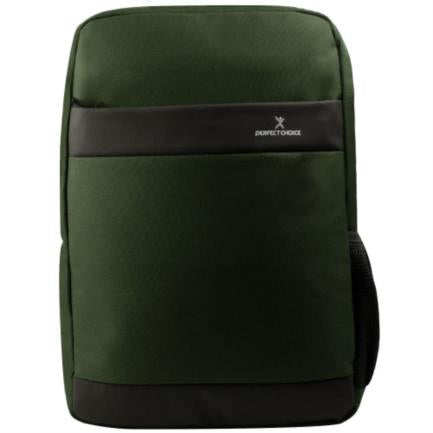 Mochila Perfect Choice Bold para Laptop 15.6" Color Verde