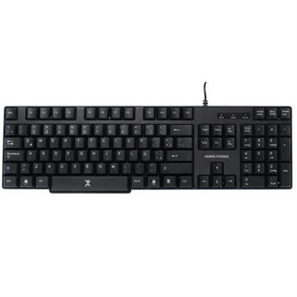 Teclado alambrico perfect choice antiderrame conexion usb ne