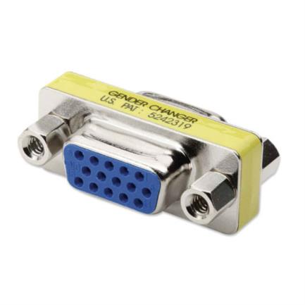 Adaptador Manhattan Cambiador Género Mini VGA HD15 H-H