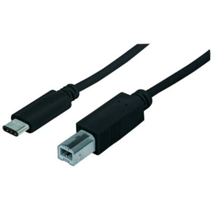 Cable Manhattan para Dispositivos USB-C 480Mbps 1m Color Negro