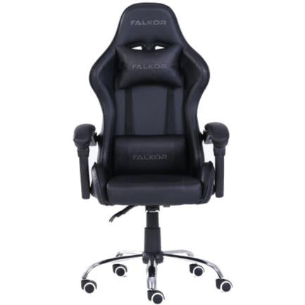 Silla Gamer Ergonómica Modelo Falkor Color Negro