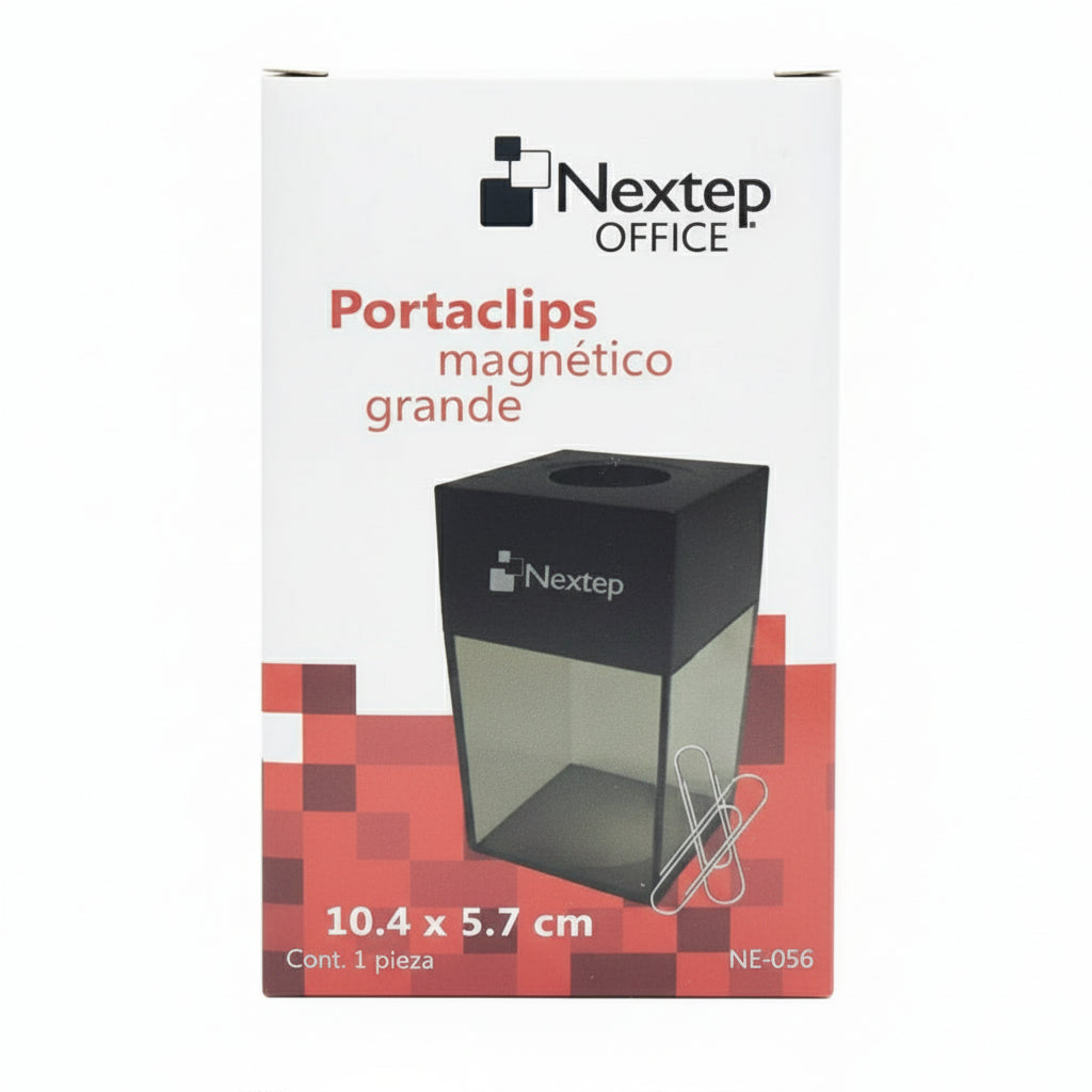 Portaclips Nextep Magnético Grande 10.4 cm para 500 clips