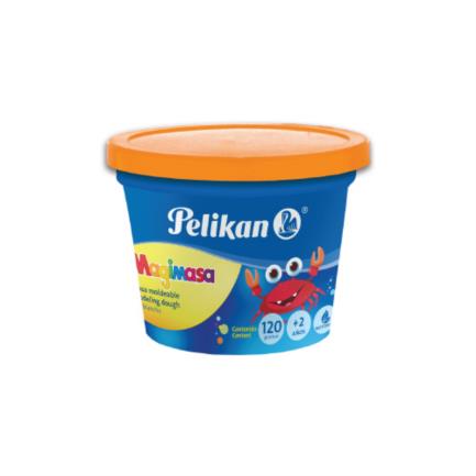 Masa Moldeable Pelikan Magimasa Color Naranja 120 grs
