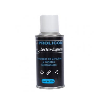 Limpiador Prolicom Lectro-Express para Tarjetas y Circuitos Eléctricos 170ml