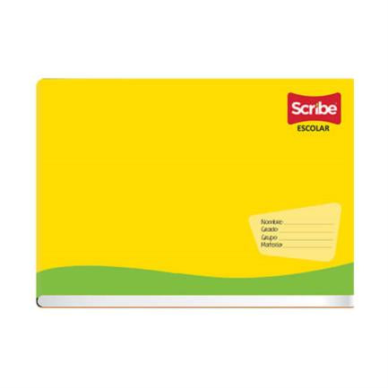 Cuaderno scribe italiano grapado raya 100 hjs