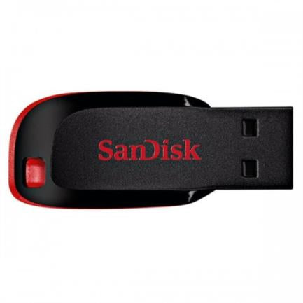 Memoria USB Sandisk Cruzer Blade Flash 16 GB USB 2.0 Color Negro