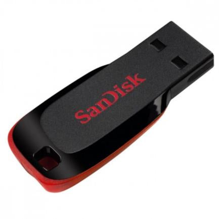 Memoria USB SanDisk Cruzer Blade Flash 32 GB USB 2.0 Color Negro