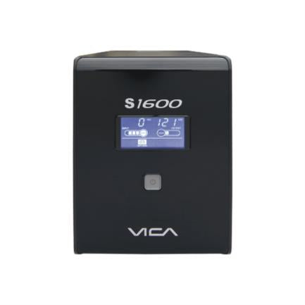 UPS Vica S1600 Regulador Integrado 1600VA/900W 8 Contactos Pantalla LCD