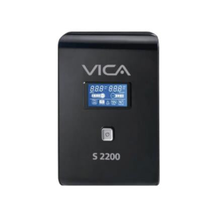 UPS Vica S2200 Regulador Integrado 2200VA/1200W 8 Contactos Pantalla LCD