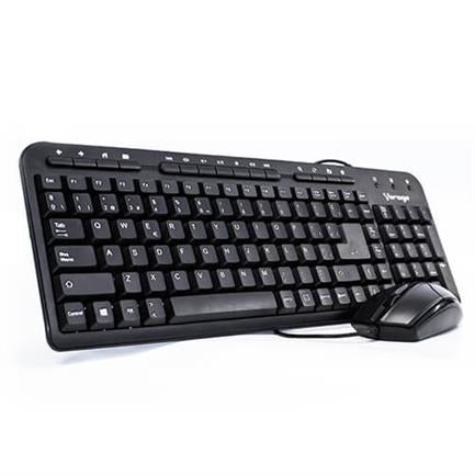 Kit Vorago Teclado y Mouse Km-105 Alambrico Multimedia Usb