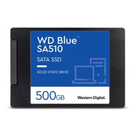 Unidad de Estado Sólido SSD Western Digital Blue 500GB 2.5" SATA Lect 560mbs/Esc 510mbs