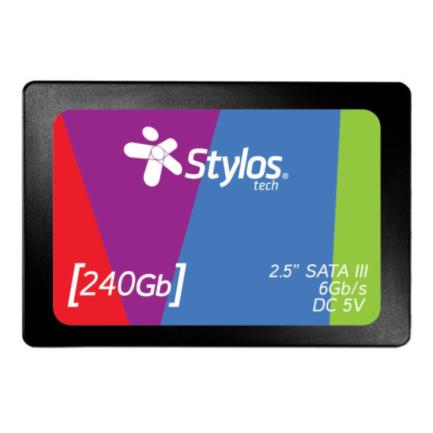 Unidad de Estado Sólido Stylos Tech 240 GB SATA III 6Gb/s 2.5"