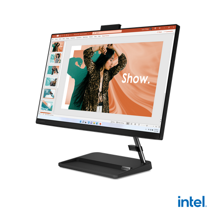 All in One Lenovo 3 24IAP7 Intel Celeron 23.8" 7305 1.10GHz 8GB 1TB  256GB SSD Windows 11 Home 64 bit Negro