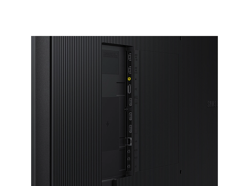 Pantalla Samsung Smart Signage 55" (LFD) Monitor Edge LED BLU UHD Resolución 3840 x 2160 Panel VA HDMI/USB/RJ45/DP