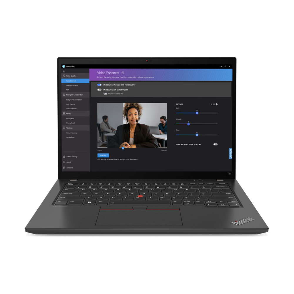 LAPTOP LENOVO ThinkPad T14 G4 Ci5-1335U 14 Non-Touch Windows 11 Pro 64 16.0GB 512GB SSD M.2 3YR Premier NBD