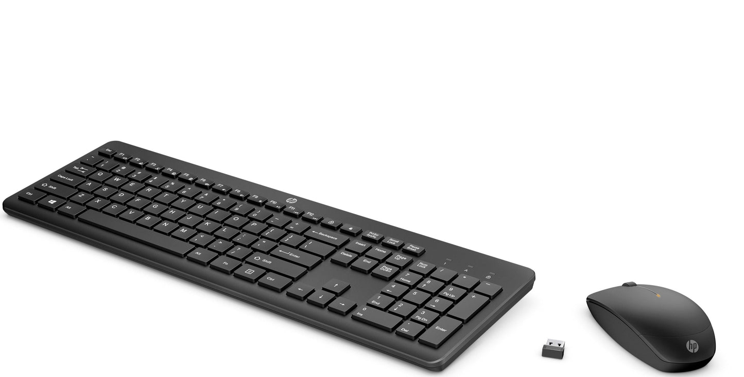 Kit Teclado y Mouse HP Inalámbrico 230 Color Blanco