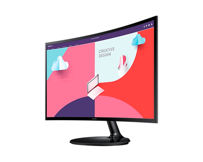 Monitor Samsung LED S36C 27" Curvo FHD Resolución 1920x1080 Panel VA