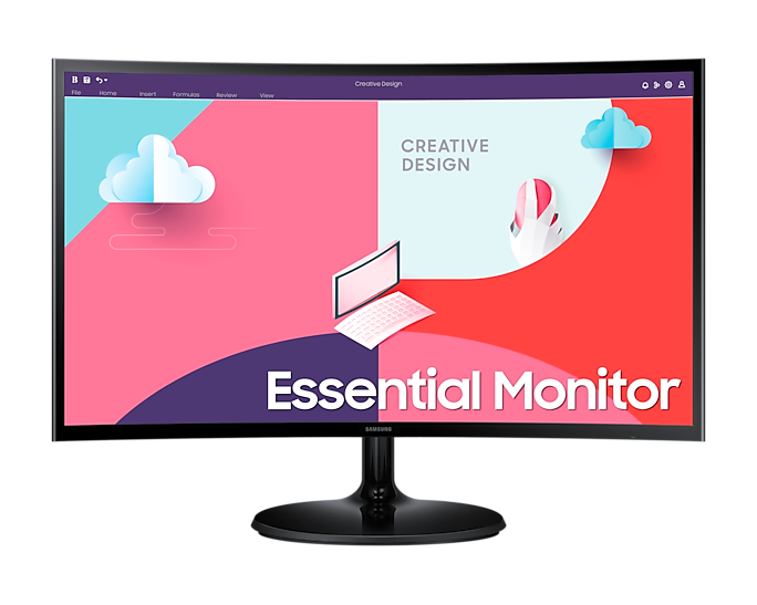 Monitor Samsung LED S36C 27" Curvo FHD Resolución 1920x1080 Panel VA