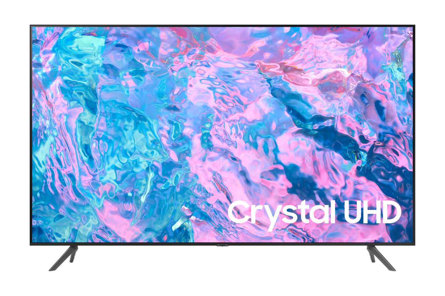 Televisor Samsung CU7000 55" LED UHD 4K Smart TV Resolución 3840x2160 USB/HDMI/Ethernet/RF/Bluetooth