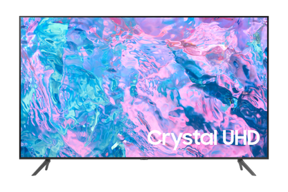Televisor Samsung CU7000 55" LED UHD 4K Smart TV Resolución 3840x2160 USB/HDMI/Ethernet/RF/Bluetooth