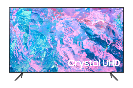 Televisor Samsung CU7000 55" LED UHD 4K Smart TV Resolución 3840x2160 USB/HDMI/Ethernet/RF/Bluetooth