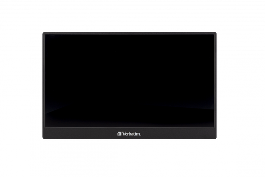 Monitor Verbatim Portátil 14" Full HD Resolución 1920x1080 Color Negro