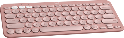 Teclado Bluetooth Logitech Pebble Keys 2 K380 color rosa
