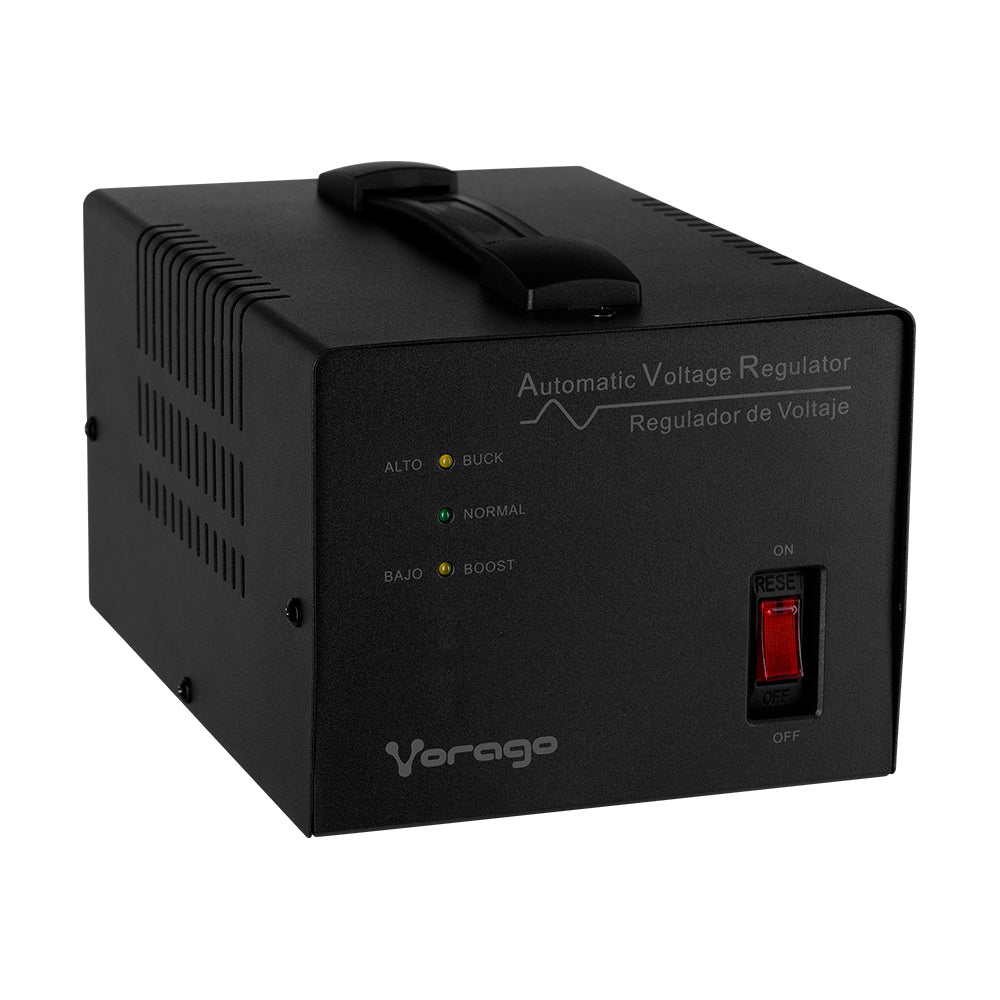 Regulador de Voltaje Vorago AVR-400 3000VA/1800W 4 Contactos para Electrodomésticos y Oficina