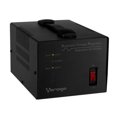 Regulador de Voltaje Vorago AVR-400 3000VA/1800W 4 Contactos para Electrodomésticos y Oficina