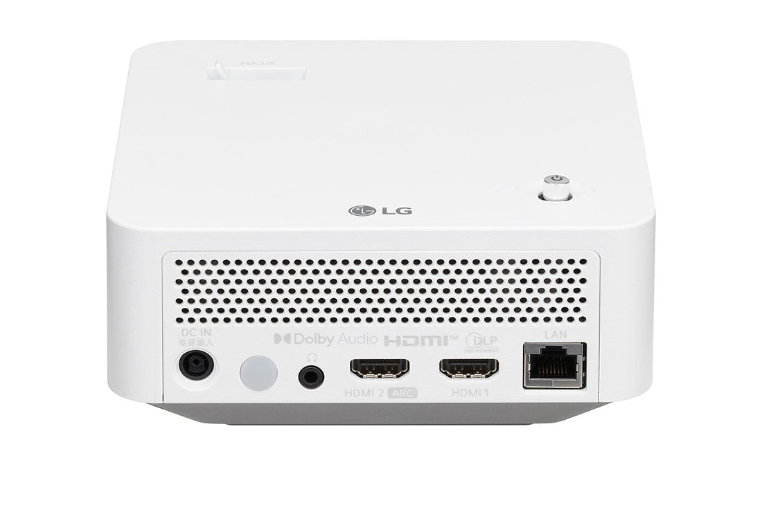 Proyector LG PF510Q CineBeam 450 Lúmenes Full HD 1920x1080 HDMI/USB/RJ45 Color Blanco