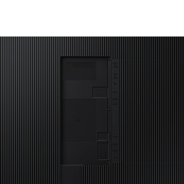 Pantalla Samsung Smart Signage 43" (LFD) Monitor Edge LED BLU UHD Resolución 3840 x 2160 Panel VA HDMI/USB/RJ45/DP