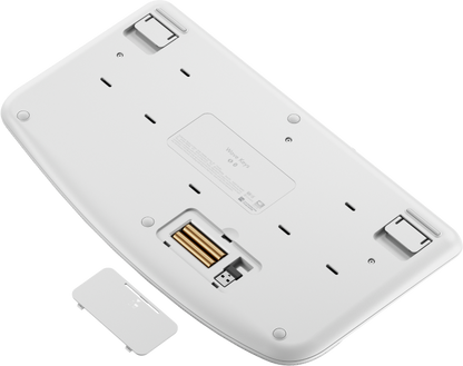 Teclado inalambrico Logitech Wave Keys color blanco