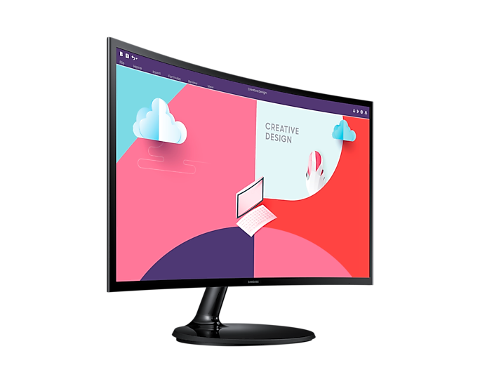 Monitor Samsung LED S36C 27" Curvo FHD Resolución 1920x1080 Panel VA