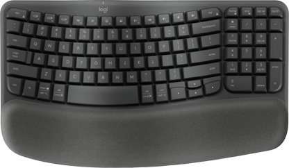 Teclado inalambrico Logitech Wave Keys color grafito