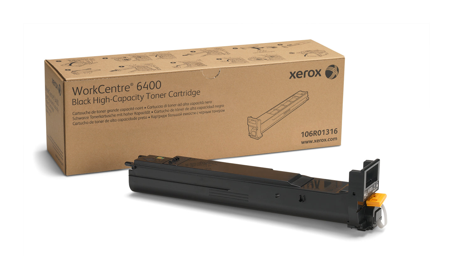 Toner xerox negro 6400mfp alta capacidad