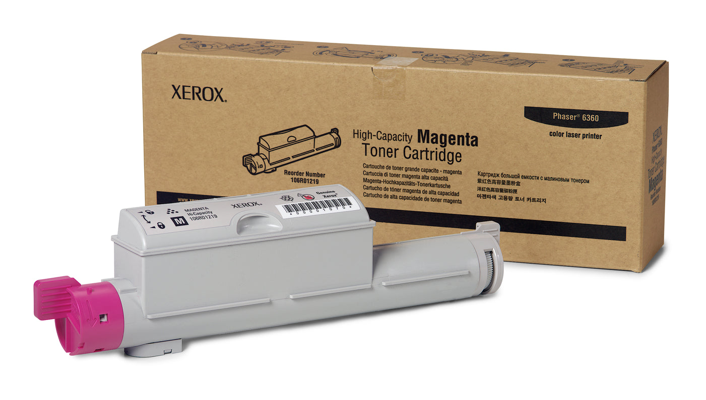 TONER XEROX PHASER 6360 MAGENTA ALTA CAPACIDAD